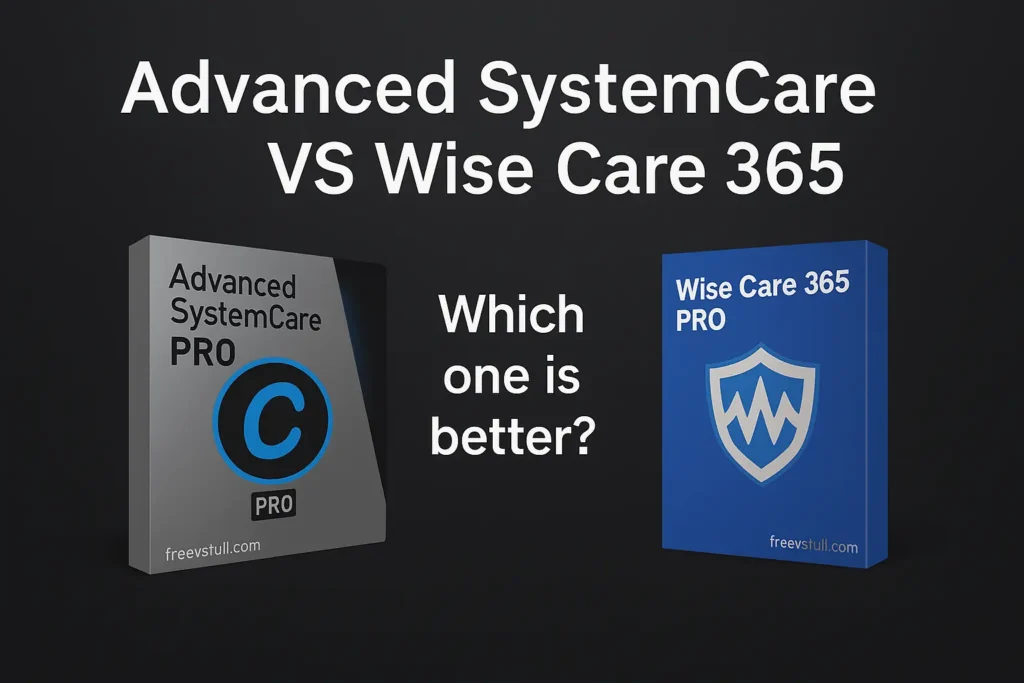 Advanced SystemCare vs Wise Care 365 Compare Review