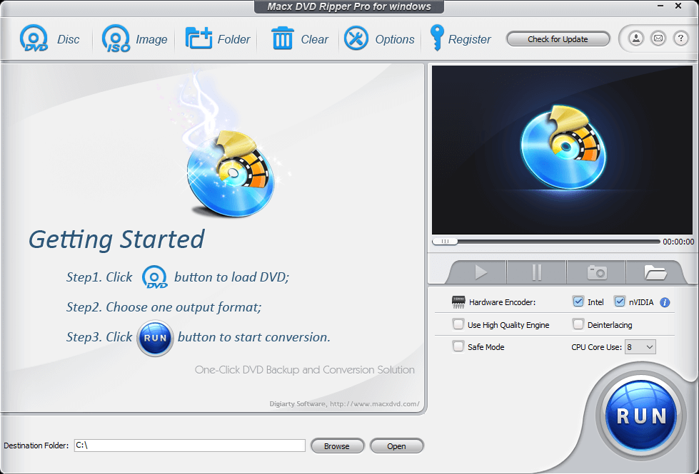 MacX DVD Ripper Pro ScreenShot