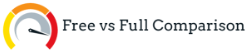 Software Free vs Full Version Comparison